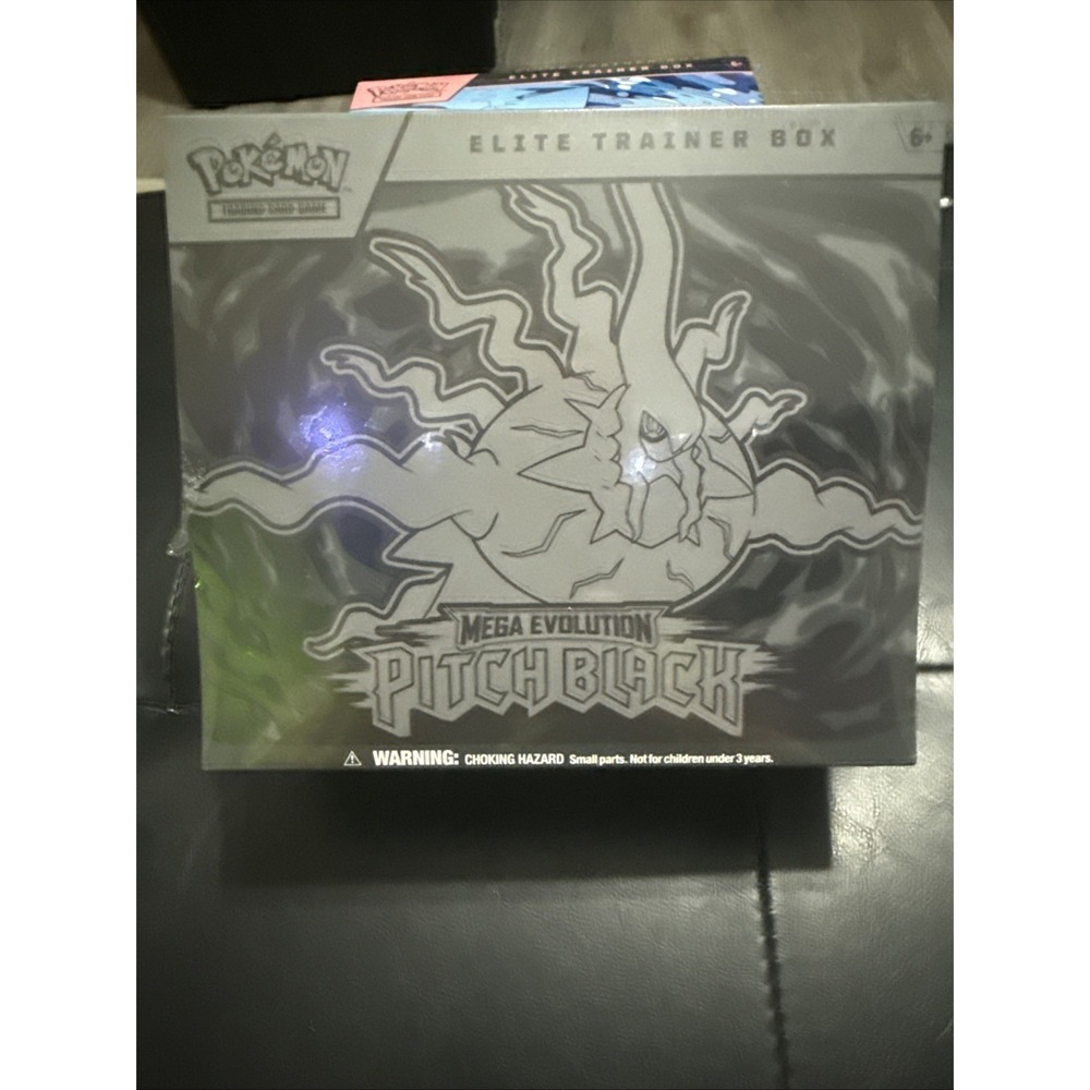 Pokemon TCG: Mega Evolution Pitch Black Elite Trainer Box ETB New Factory Sealed